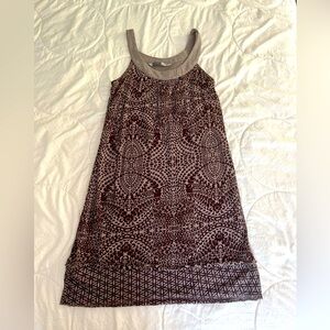 Athleta block print style sundress women’s XS